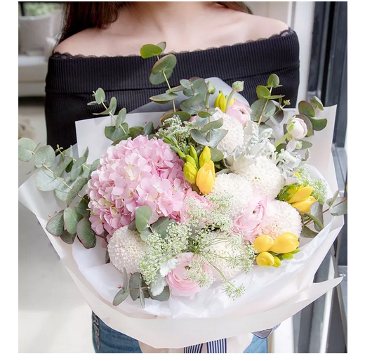 女（nǚ）神配鮮花