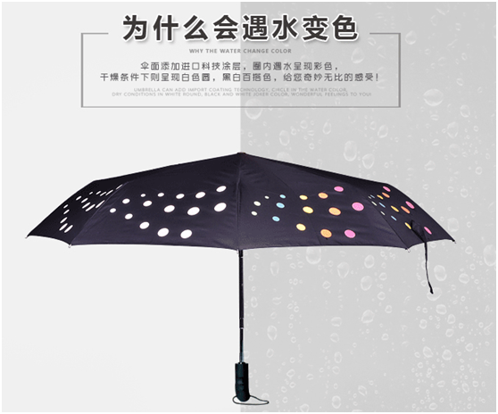 遇水變（biàn）色傘